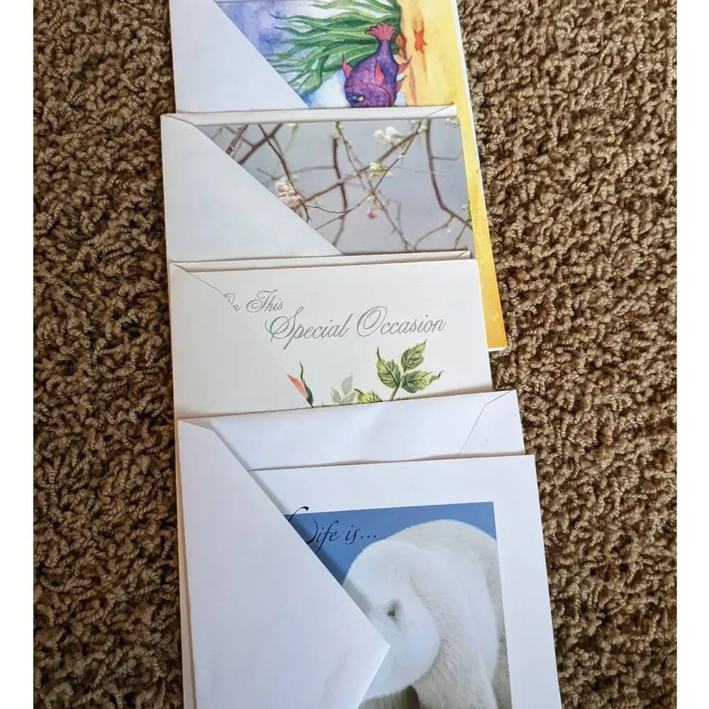 Lot of Friendship Greeting Cards Life is Nothing without Friendship